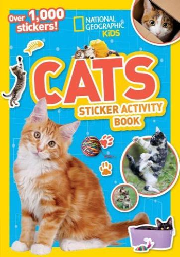 National Geographic Kids Cats Sticker Activity Book- NG Sticker Activity Books