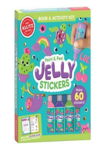 Paint &amp; Peel Jelly Stickers- Klutz