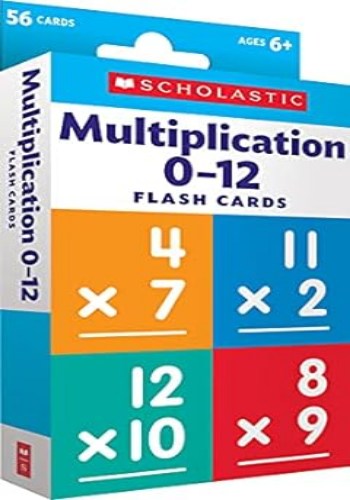 Flash Cards: Multiplication 0 - 12