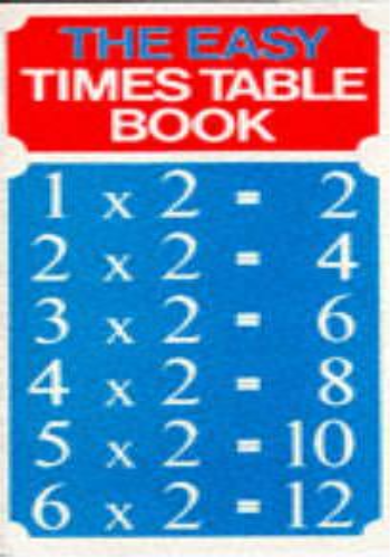 The Easy Times Table Book