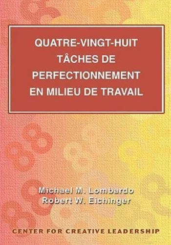 Eighty-Eight Assignments for Development in Place (French Canadian)