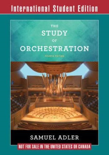 The Study of Orchestration