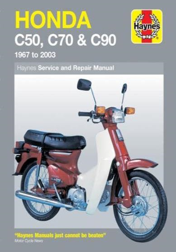 Honda C50, C70 &amp; C90 Service &amp; Repair Manual