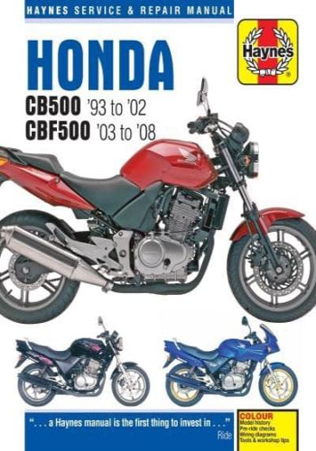 Honda CB500 Service and Repair Manual