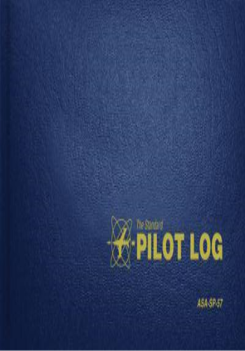 The Standard Pilot Log (Navy Blue)