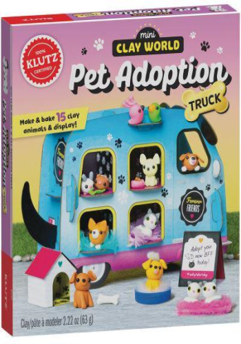 Mini Clay World Pet Adoption Truck